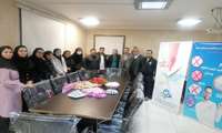 برپایی میز صبحانه سالم به مناسبت پویش ملی تغذیه سالم در مرکز بهداشت و درمان اشتهارد