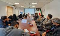  برگزاری جلسه برون بخشی هفته ملی جمعیت در بیمارستان حضرت فاطمه الزهرا (س)