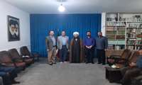 دیدار مسئولین شبکه بهداشت و درمان شهرستان اشتهارد با امام جمعه شهرستان