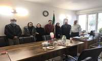 آیین تودیع و معارفه سرپرست امور مالی شبکه بهداشت و درمان شهرستان شتهارد