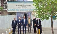 بازدید ریاست محترم دانشگاه علوم پزشکی البرز از پایگاه سلامت شهری شهید ملاحسنی اشتهارد